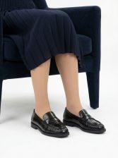 Лоферы Donna Soft 3418 naplac/nero