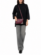 Сумка Renata Angi 2855301 nappa/bordo