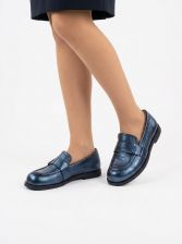 Лоферы Emile 2470/69 nappa/blu