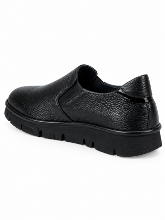 Лоферы Emile 2470/86 nappa/nero фото 4