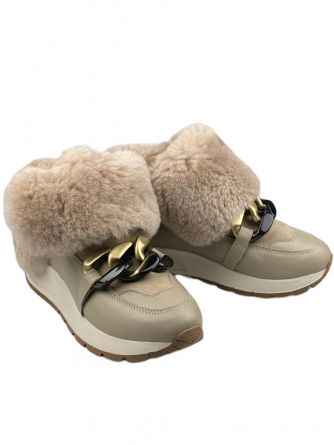 Кроссовки Agnello 22k040 nappa/beige фото 11