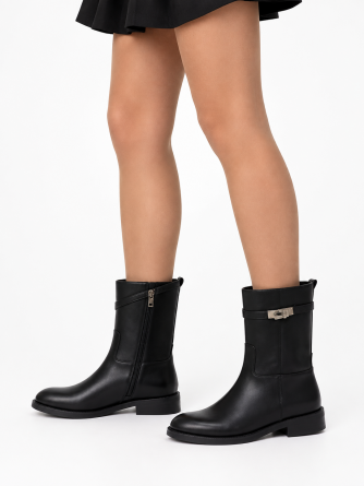 Полусапожки Helena Soretti 2703 nappa/nero/PS фото 2