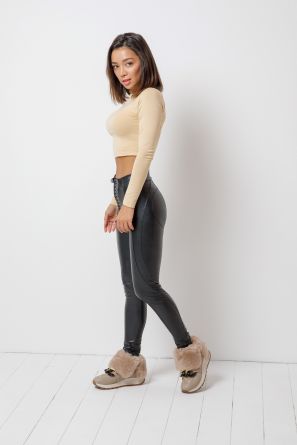 Кроссовки Agnello 22k040 nappa/beige фото 9