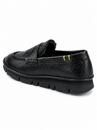 Лоферы Emile 2571/13 nappa/nero фото 2
