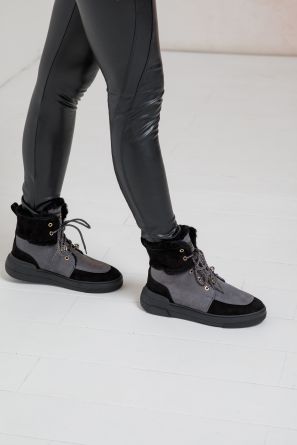 Ботинки Helena Soretti 4908/31 nero/grigio фото 7