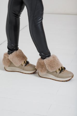 Кроссовки Agnello 22k040 nappa/beige фото 5
